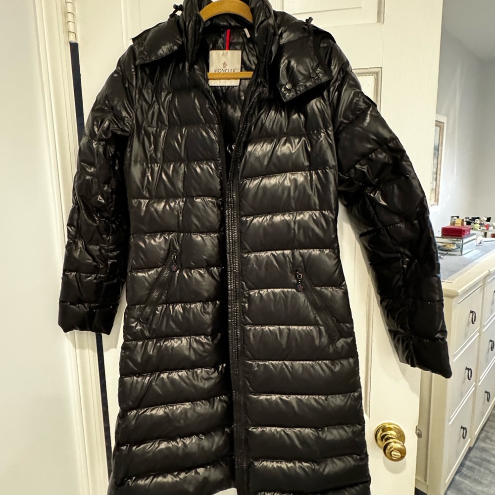 Montcler Women's Black Puffer Coat